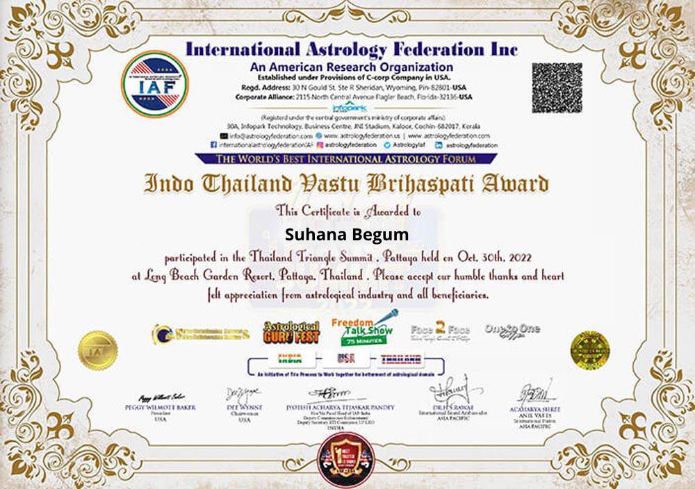 Suhana Begum Ji